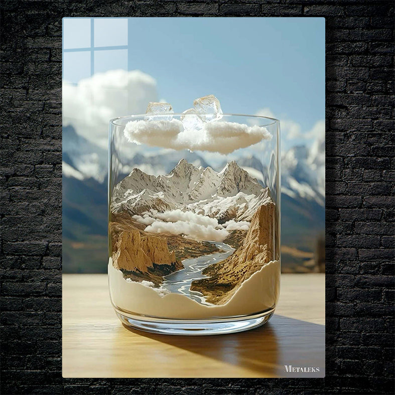 Volcano in a coffee cup-M2712