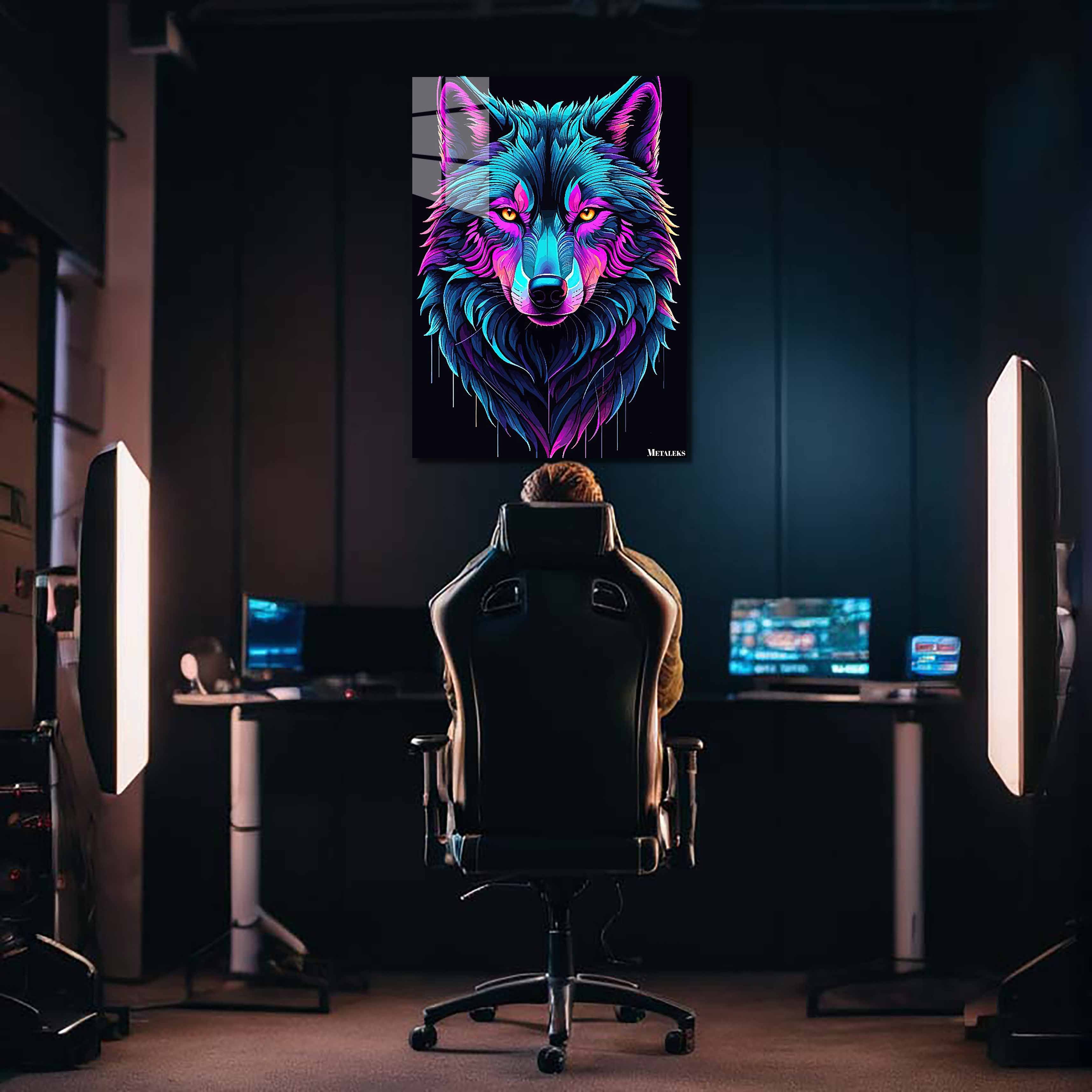 Wolf neon