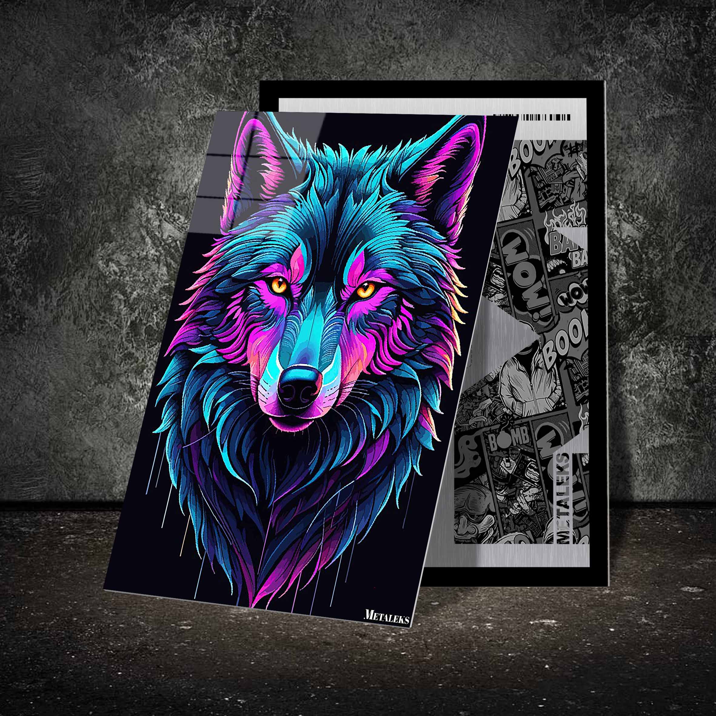 Wolf neon