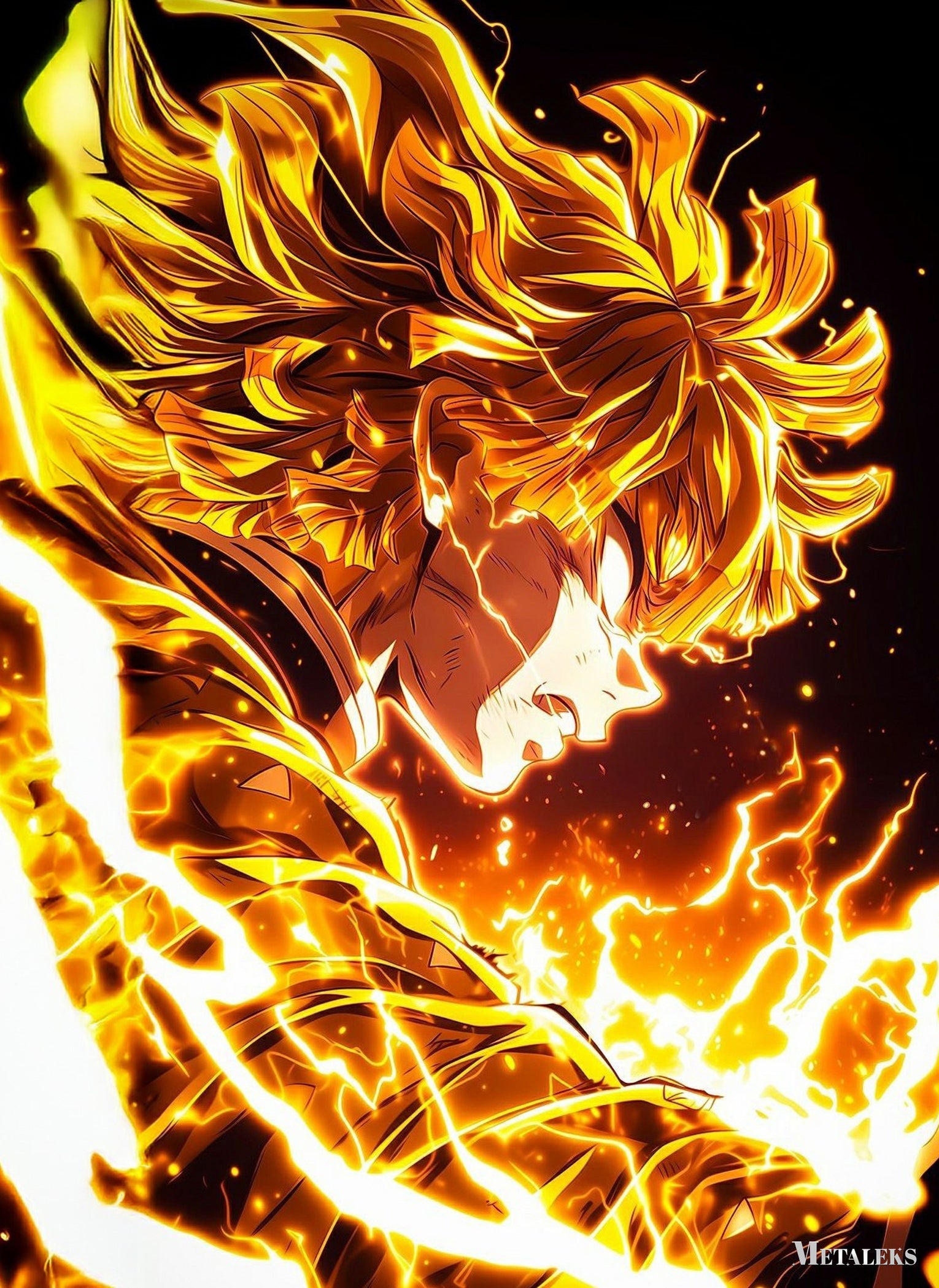 Zenitsu Agatsuma Demon Slayer A0726-25