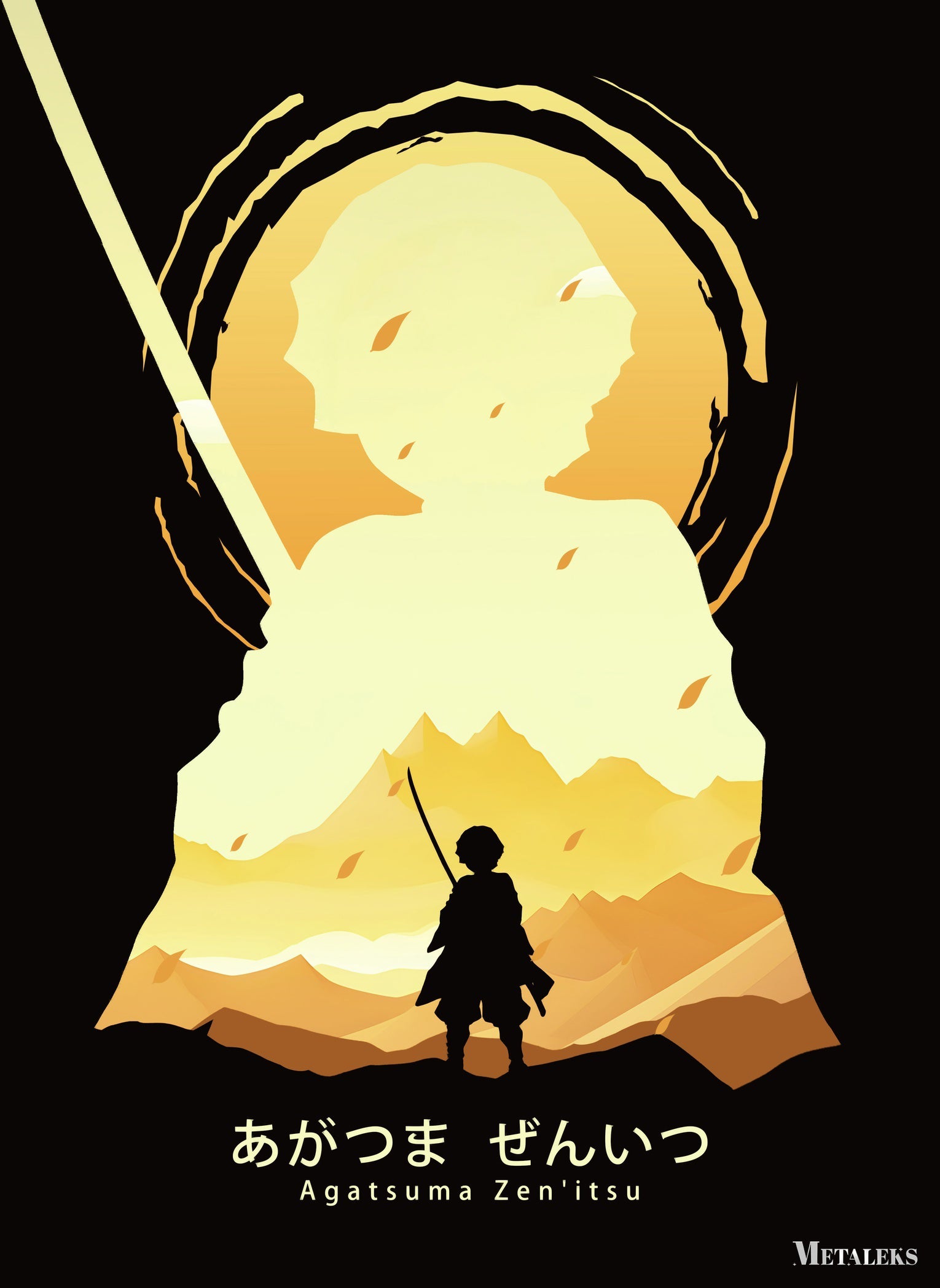 Zenitsu Silhouette
