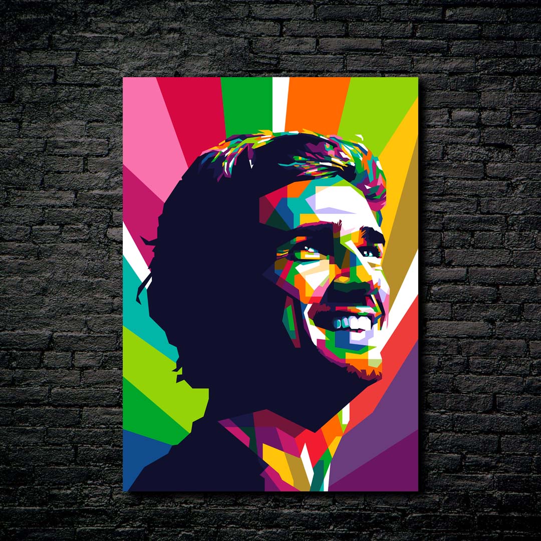 antoine griezmann wpap pop art