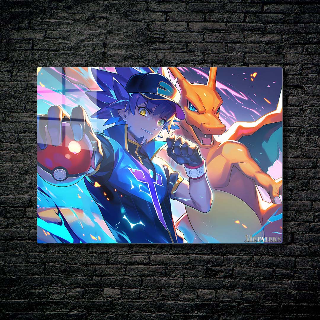 champion leon and charizard