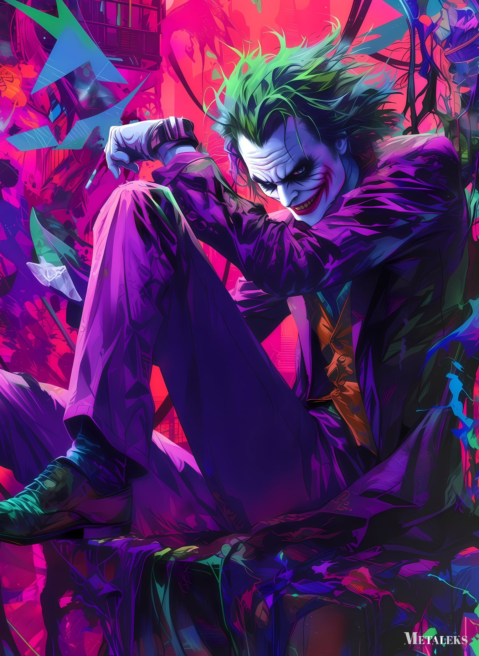 joker Purple Smile