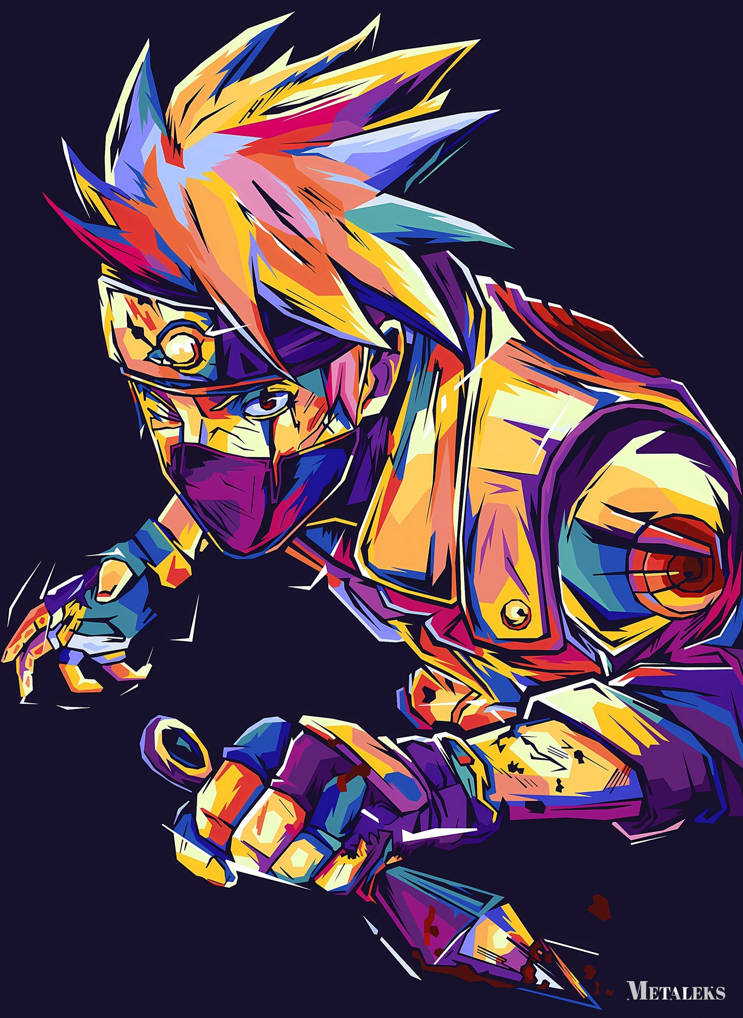 kakashi hatake popart