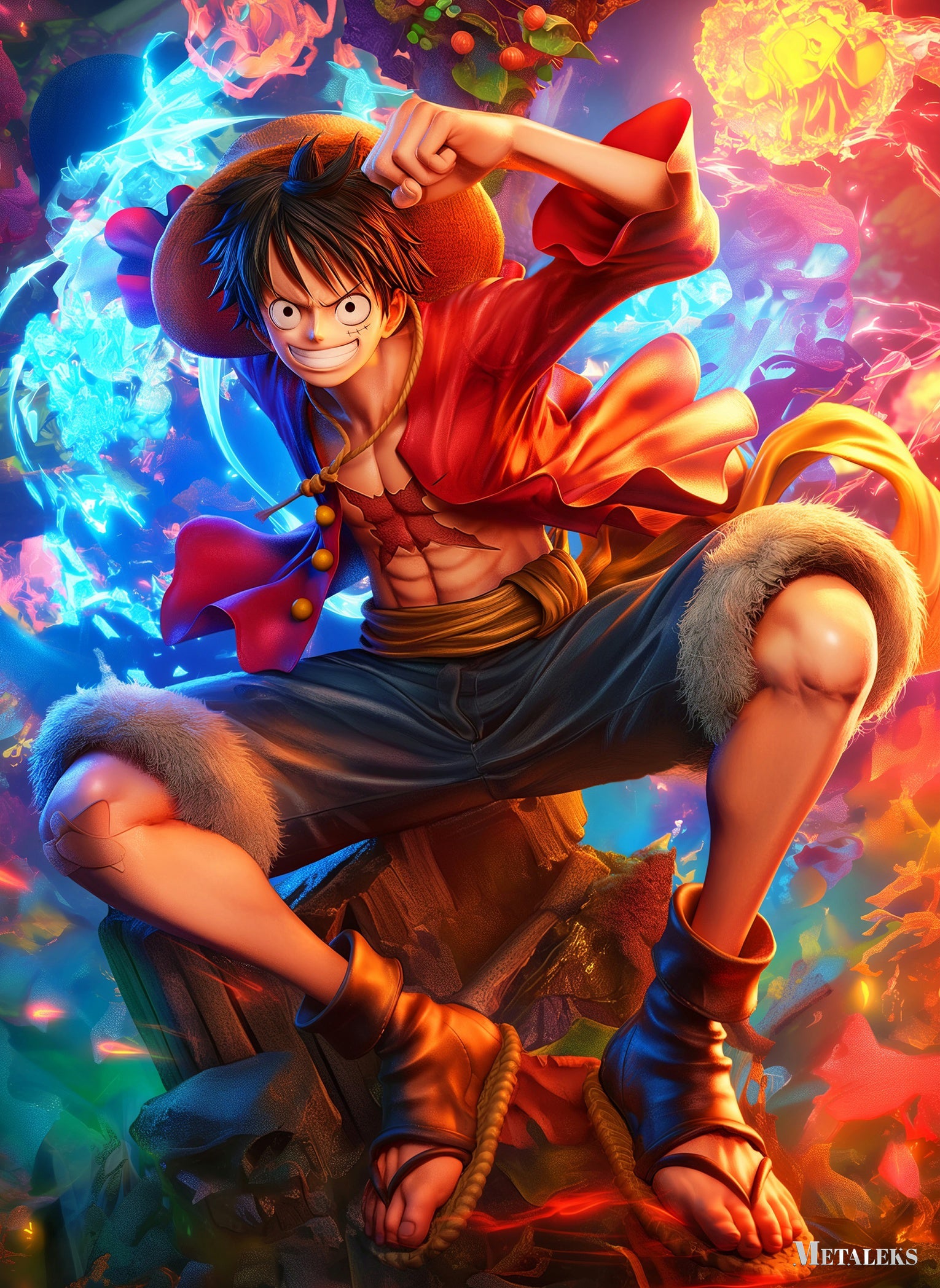 monkey d.luffy - one piece  H0731-25