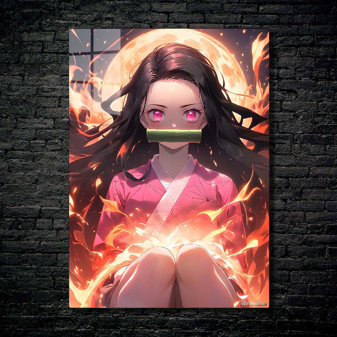 nezuko 121-Artwork by @Tiwik.ai