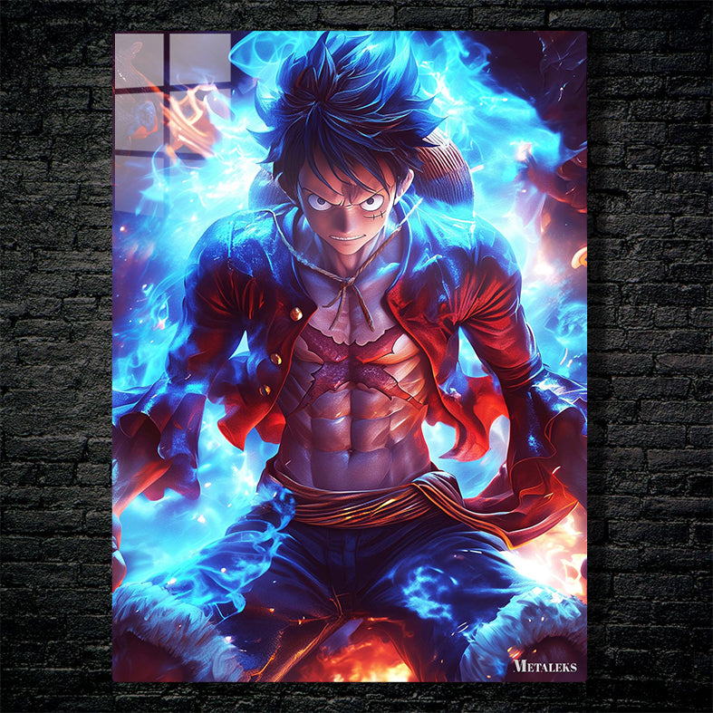 one piece - monkey d luffy neon G0998  H0731-25