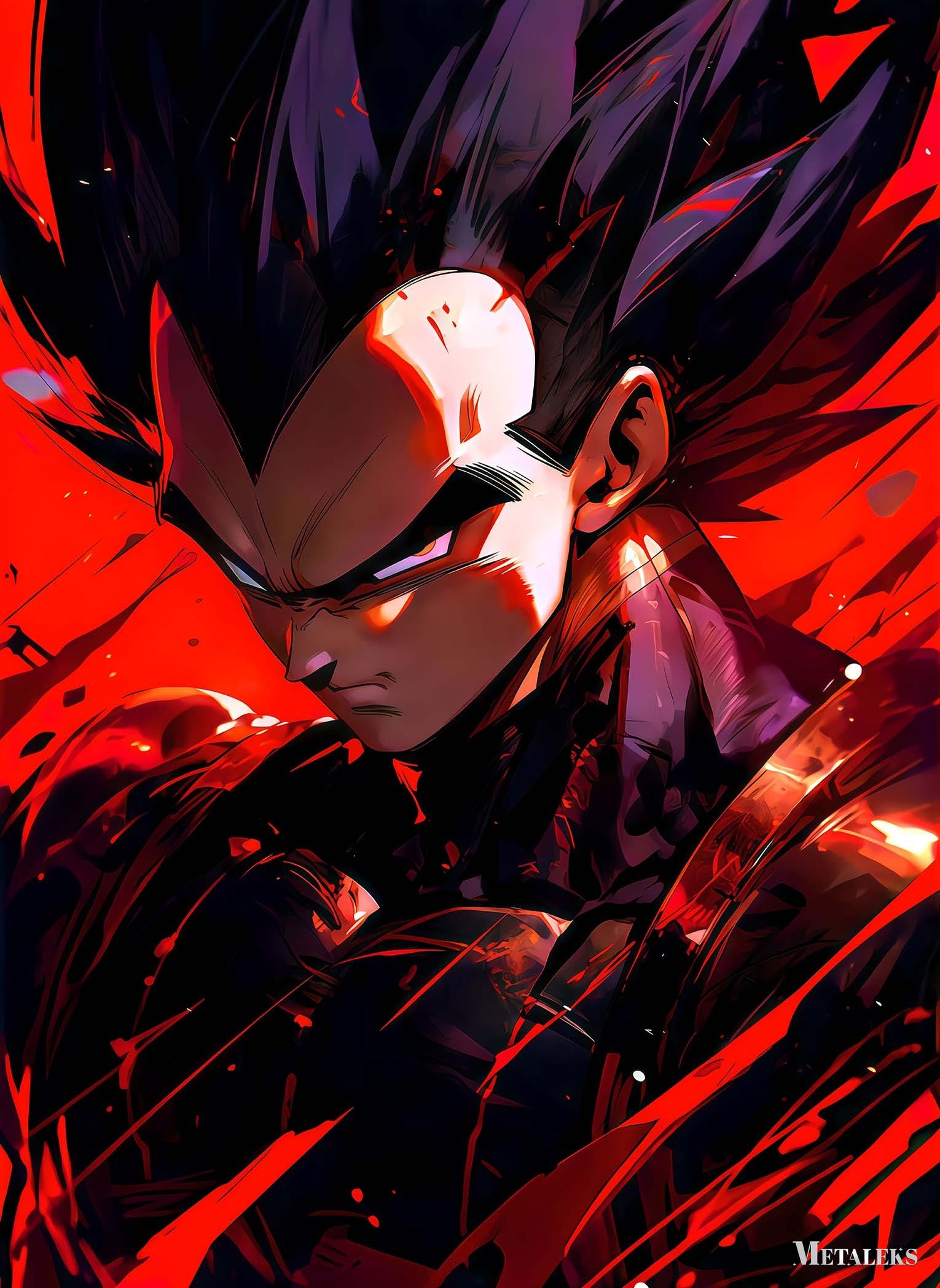 red vegeta