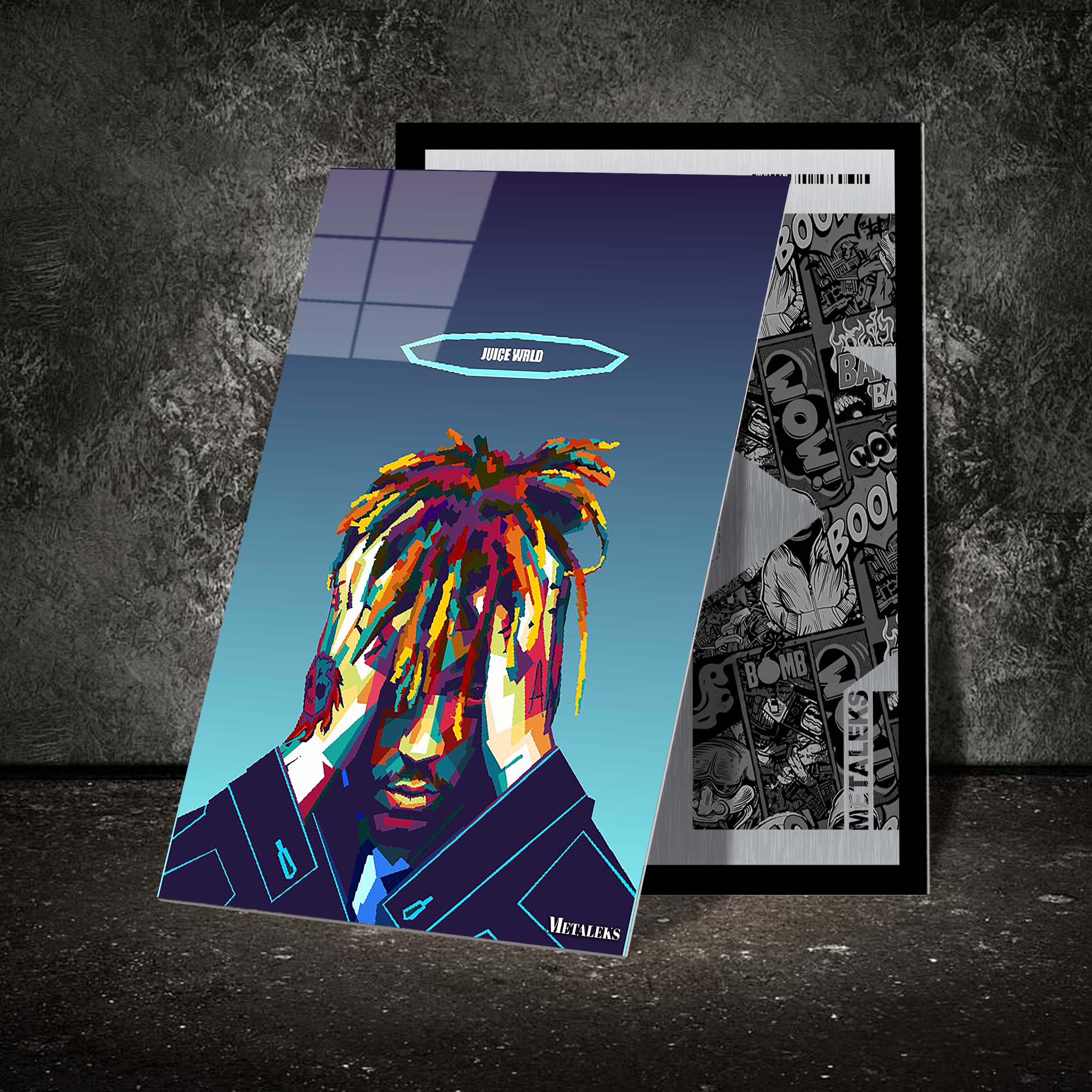 rest in peace juice wrld POP ART STYLE