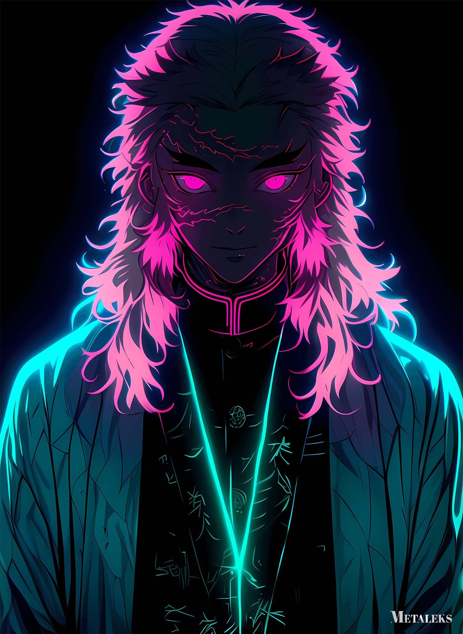 sabito neon art