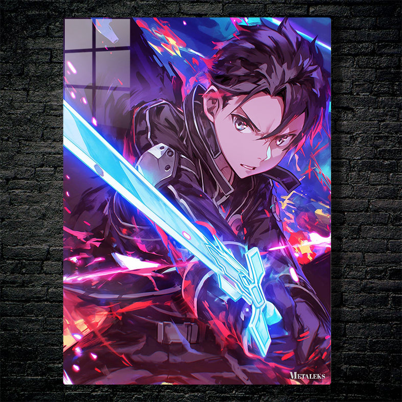 sword art oline   kirito neon