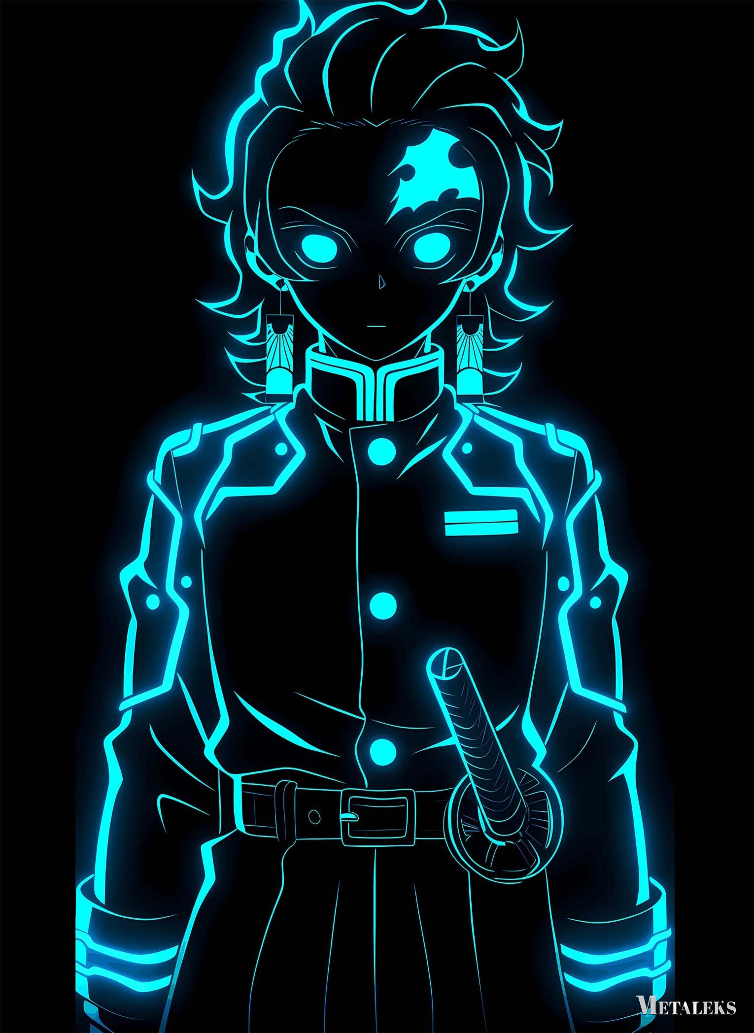 tanjiro kamado neonart