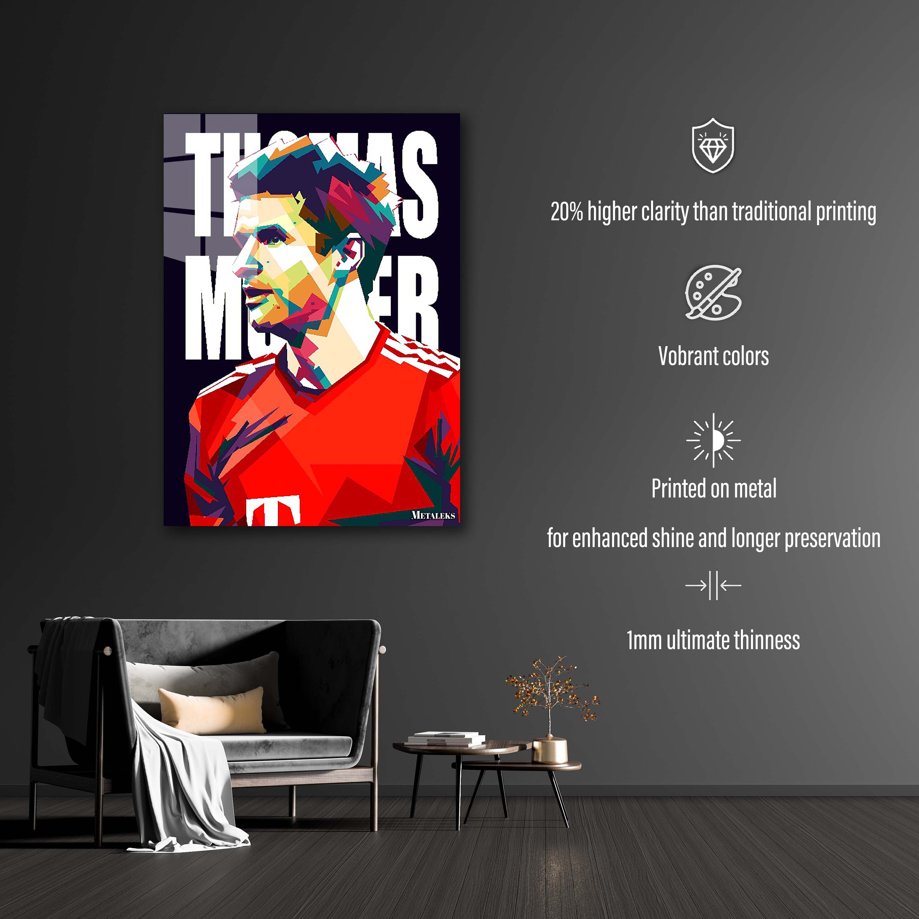 thomas muller POP ART STYLE