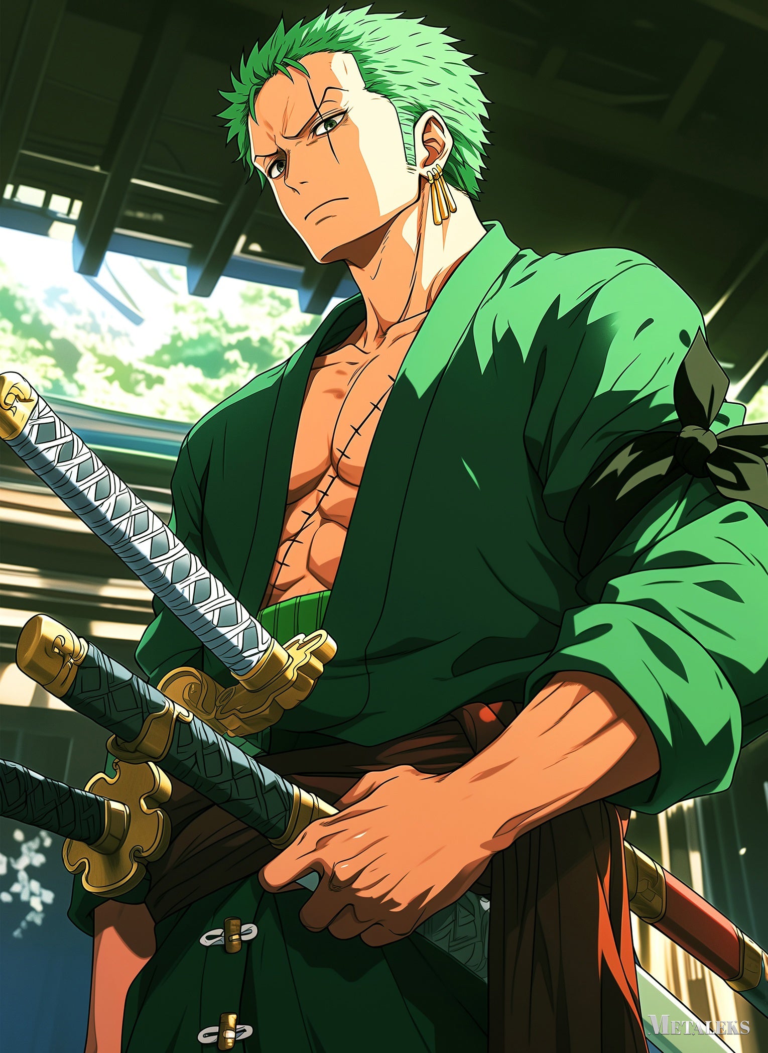 zoro - one piece R09885  H0801-25