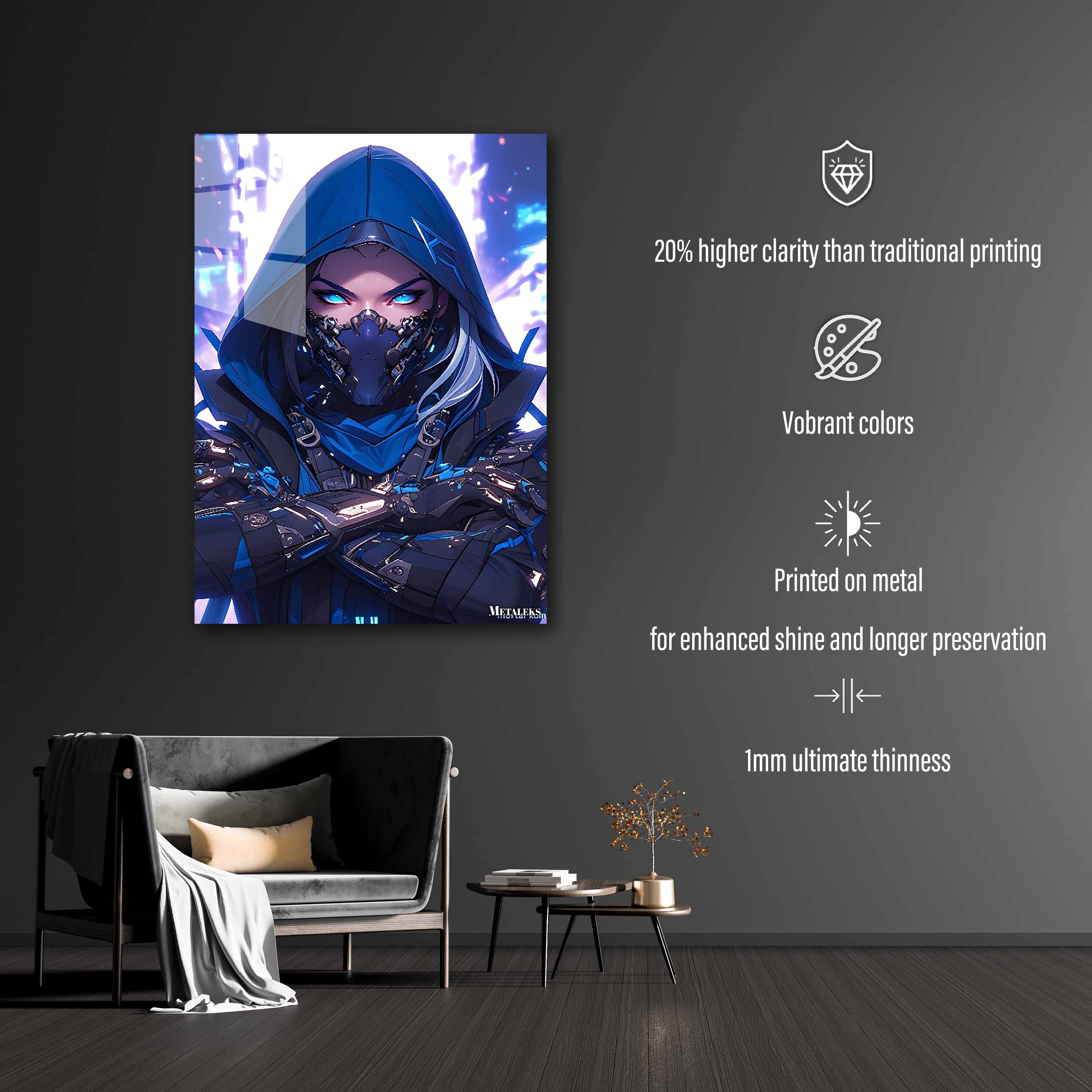 Blue Cyber-Ninja 2