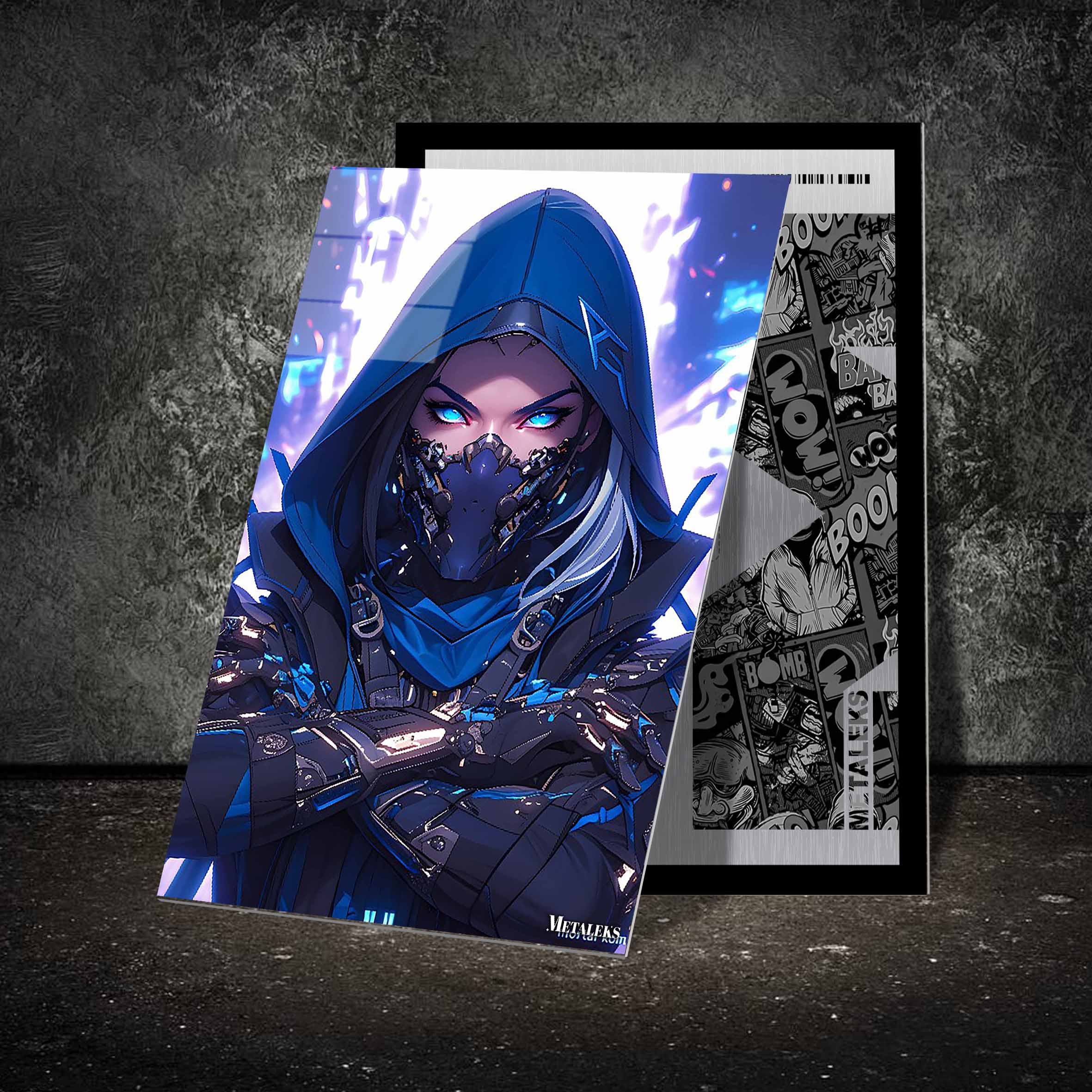 Blue Cyber-Ninja 2