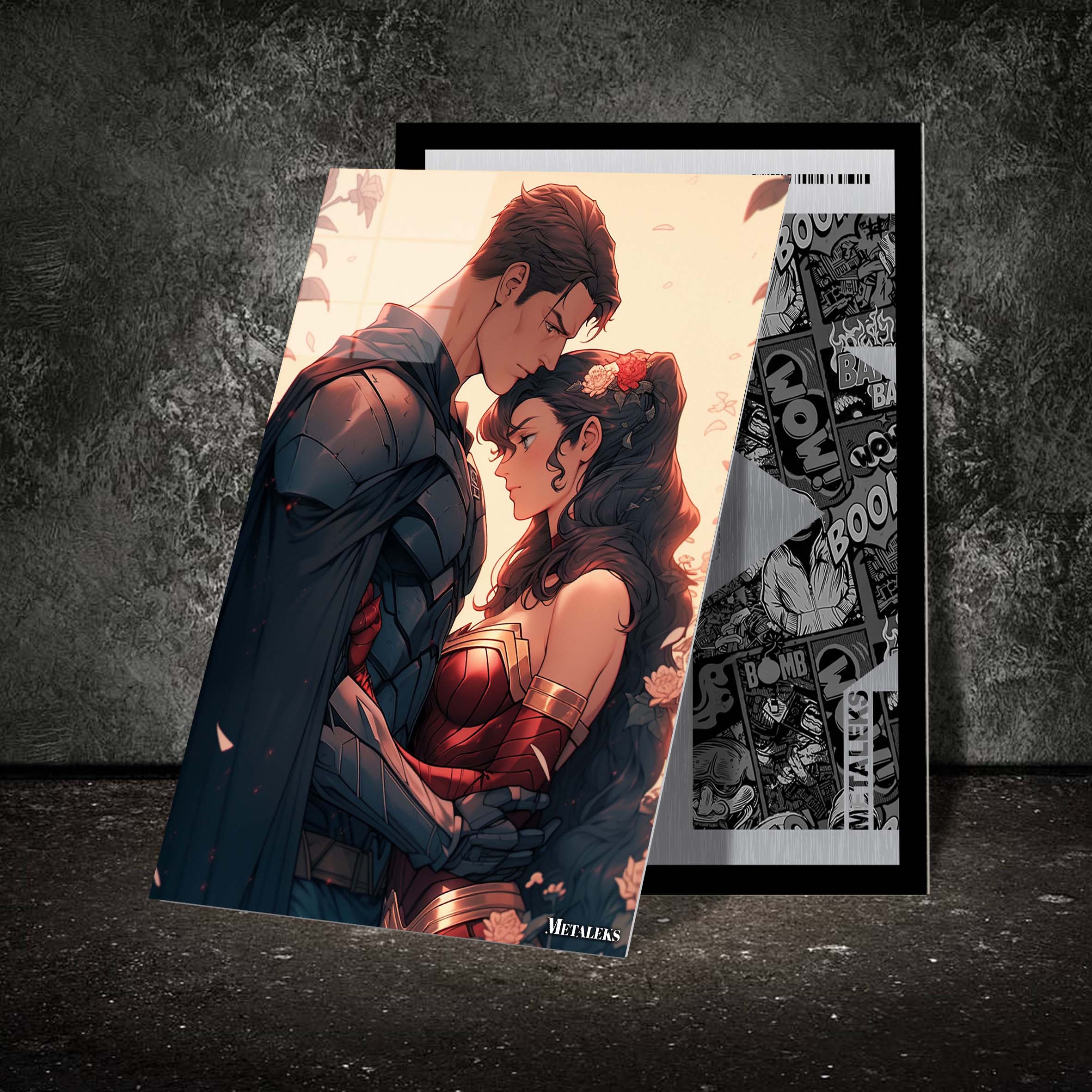 Dark Knight's Amazon_ Batman and Wonder Woman's Heroic Affair
