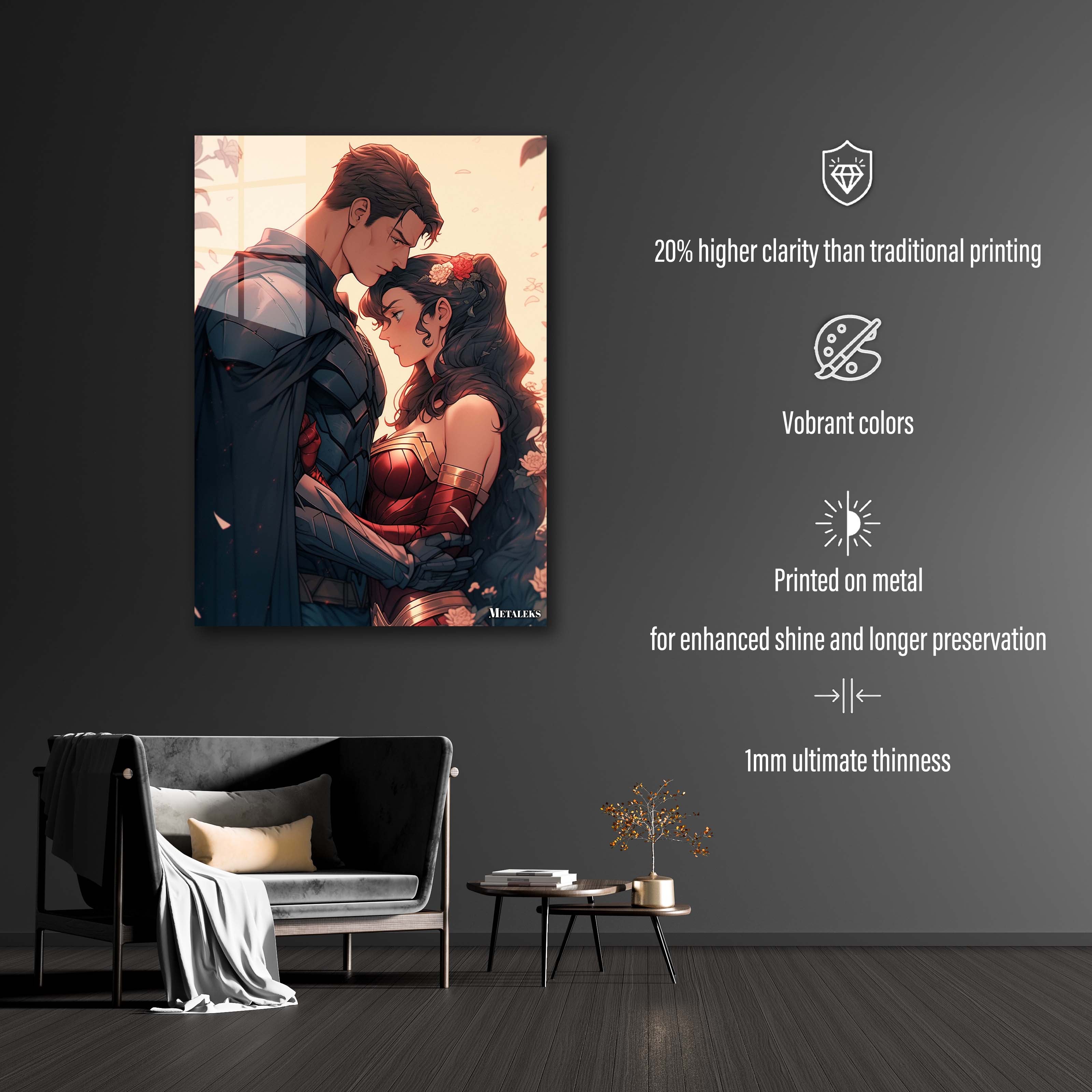 Dark Knight's Amazon_ Batman and Wonder Woman's Heroic Affair