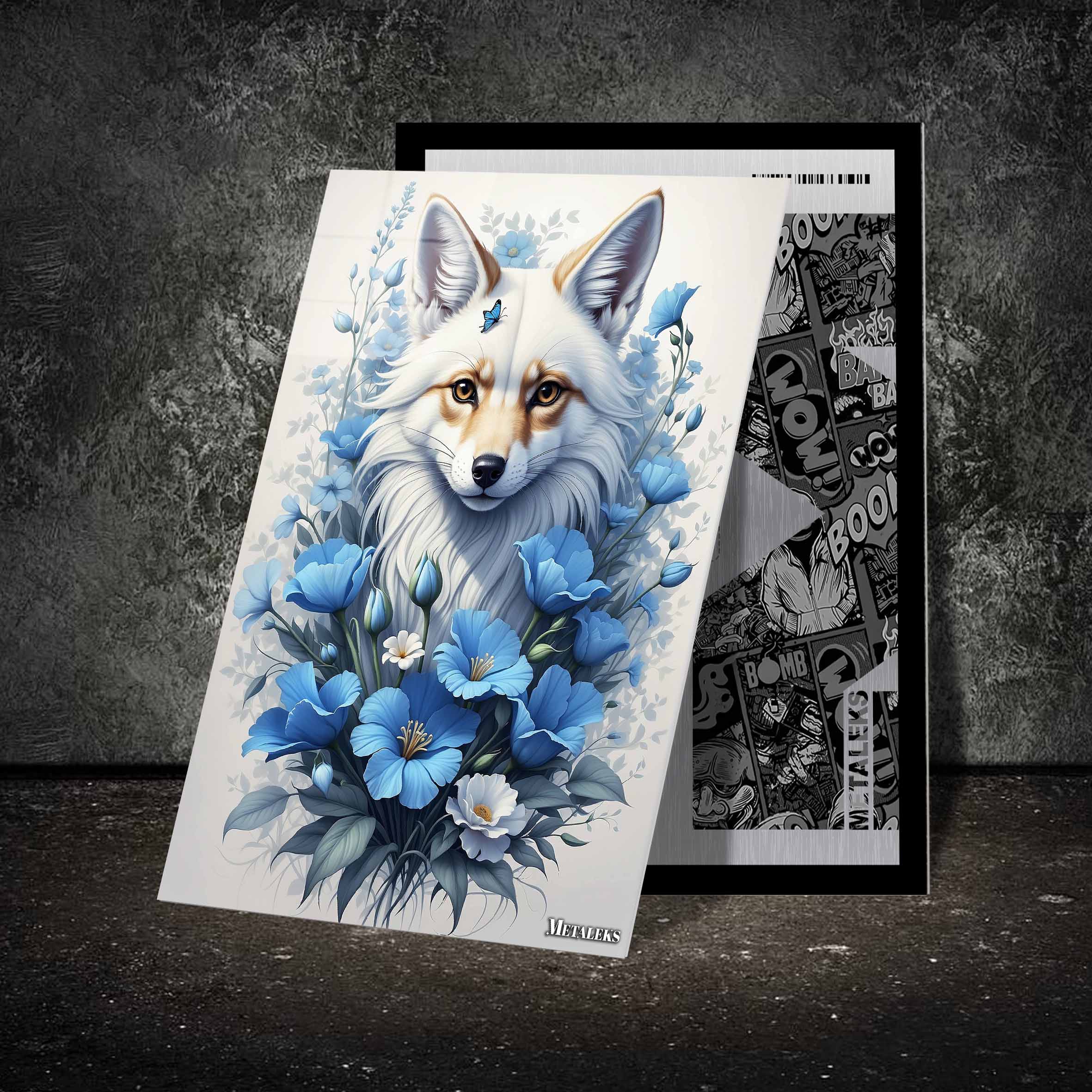 Floral Fox: Whimsical Wildernessimise