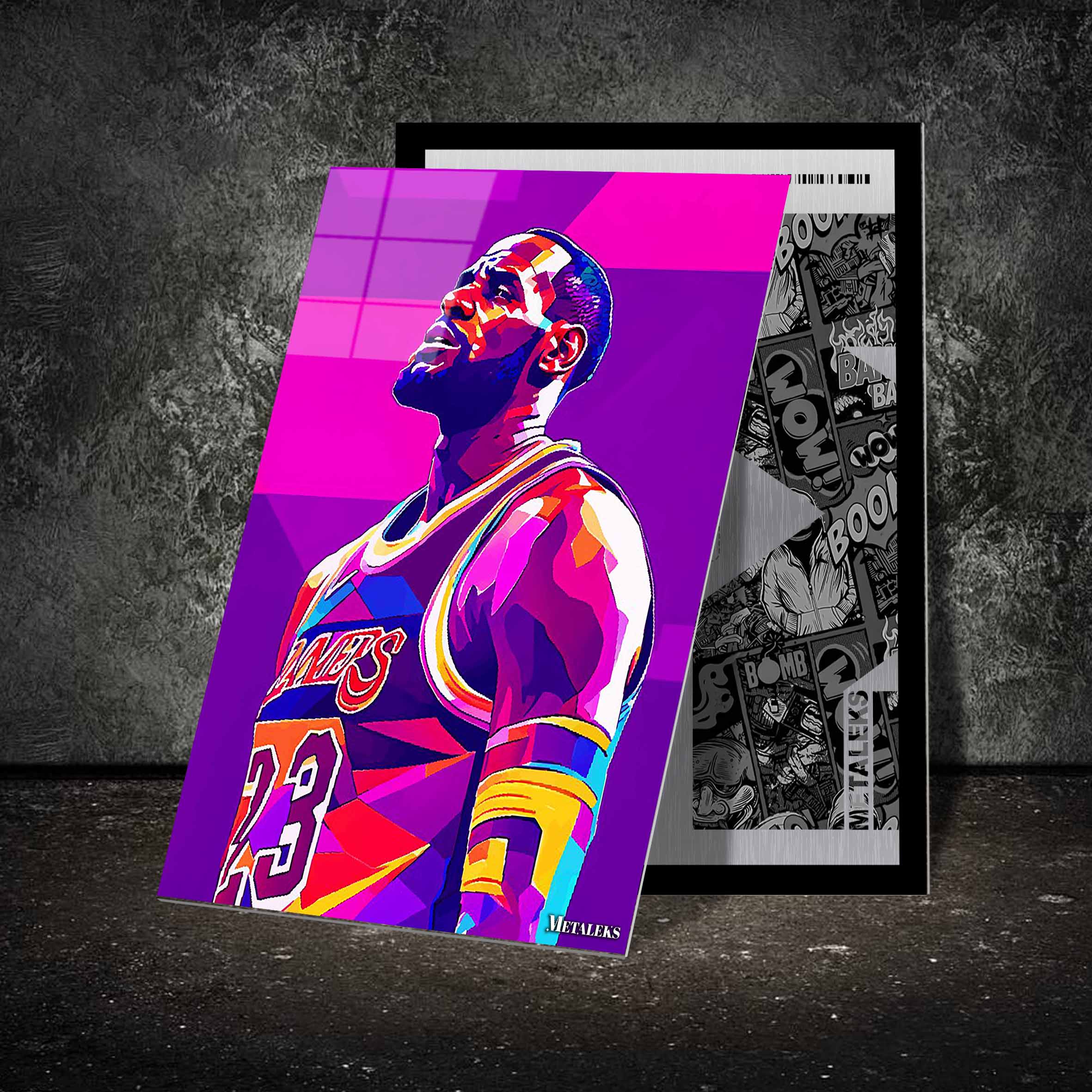 Lebron James Pop Art 1