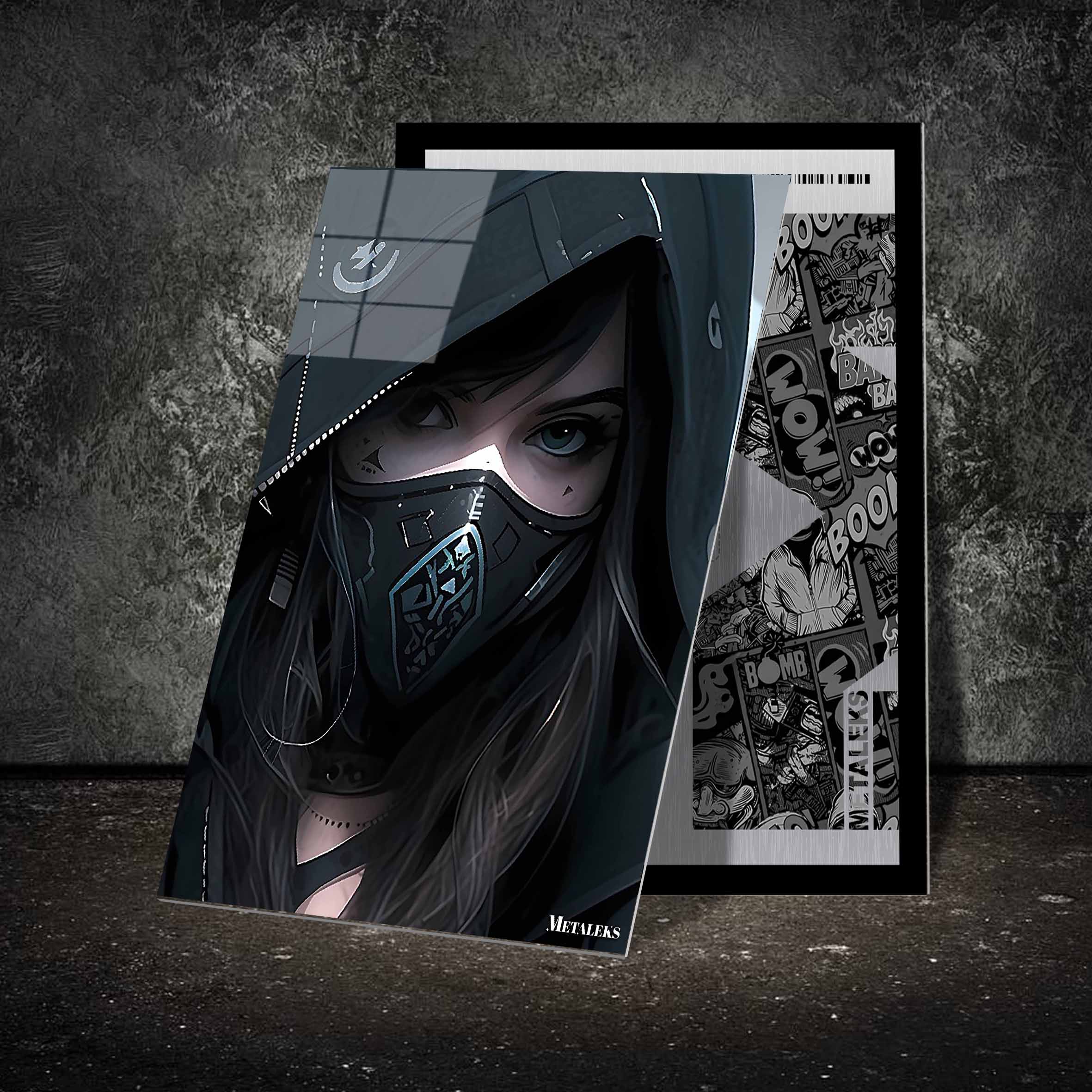 Masked Cyberpunk 1 (black)