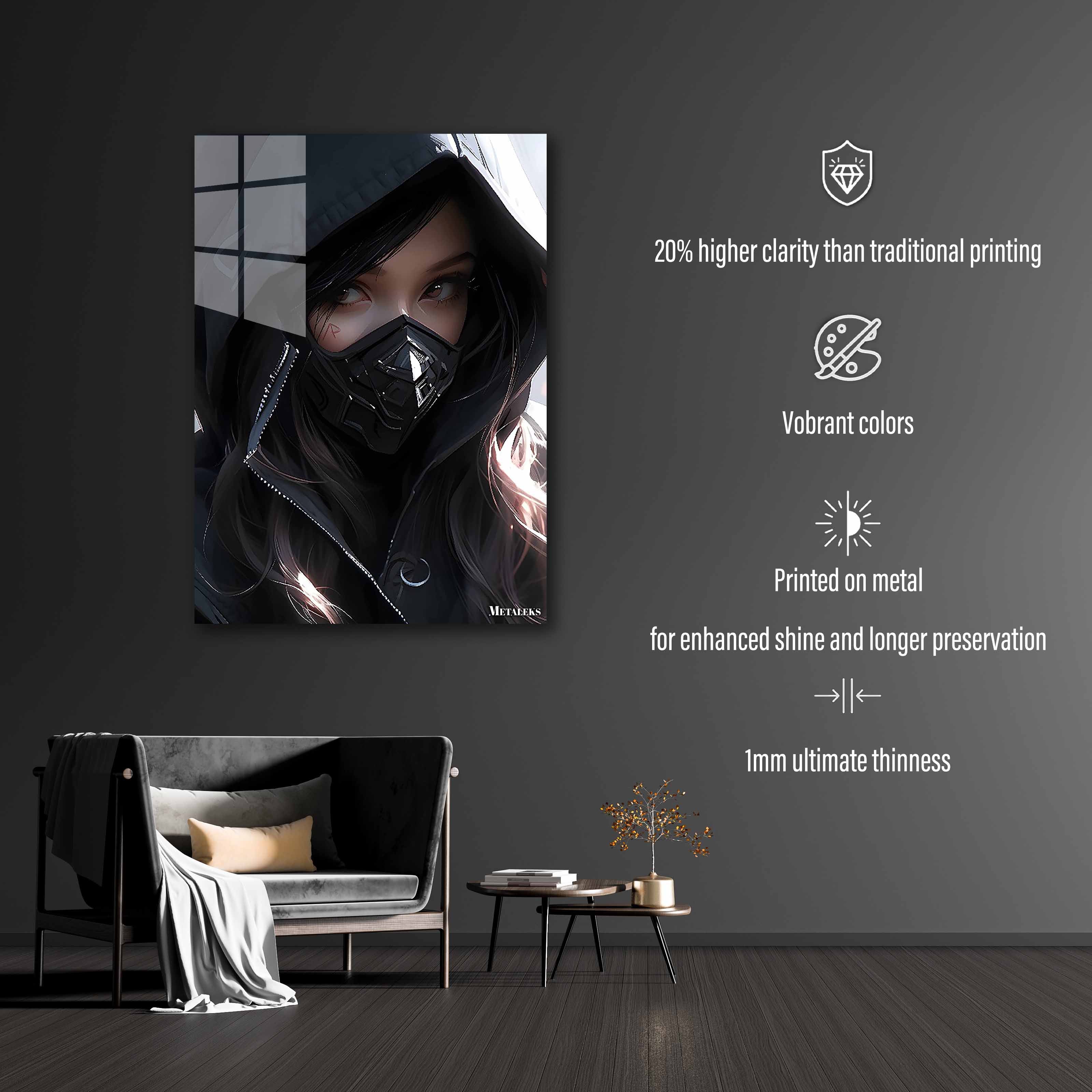Masked Cyberpunk 2 (black)