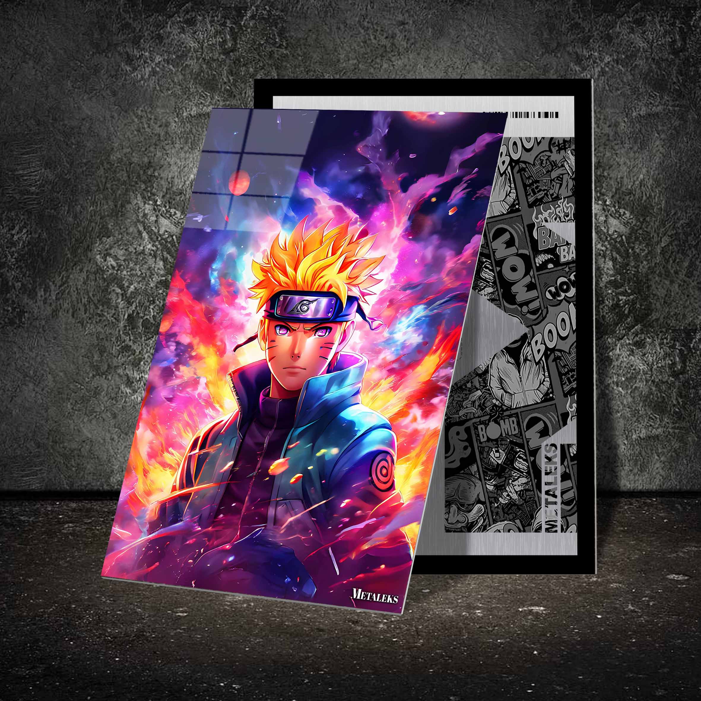 naruto ful color raimbow
